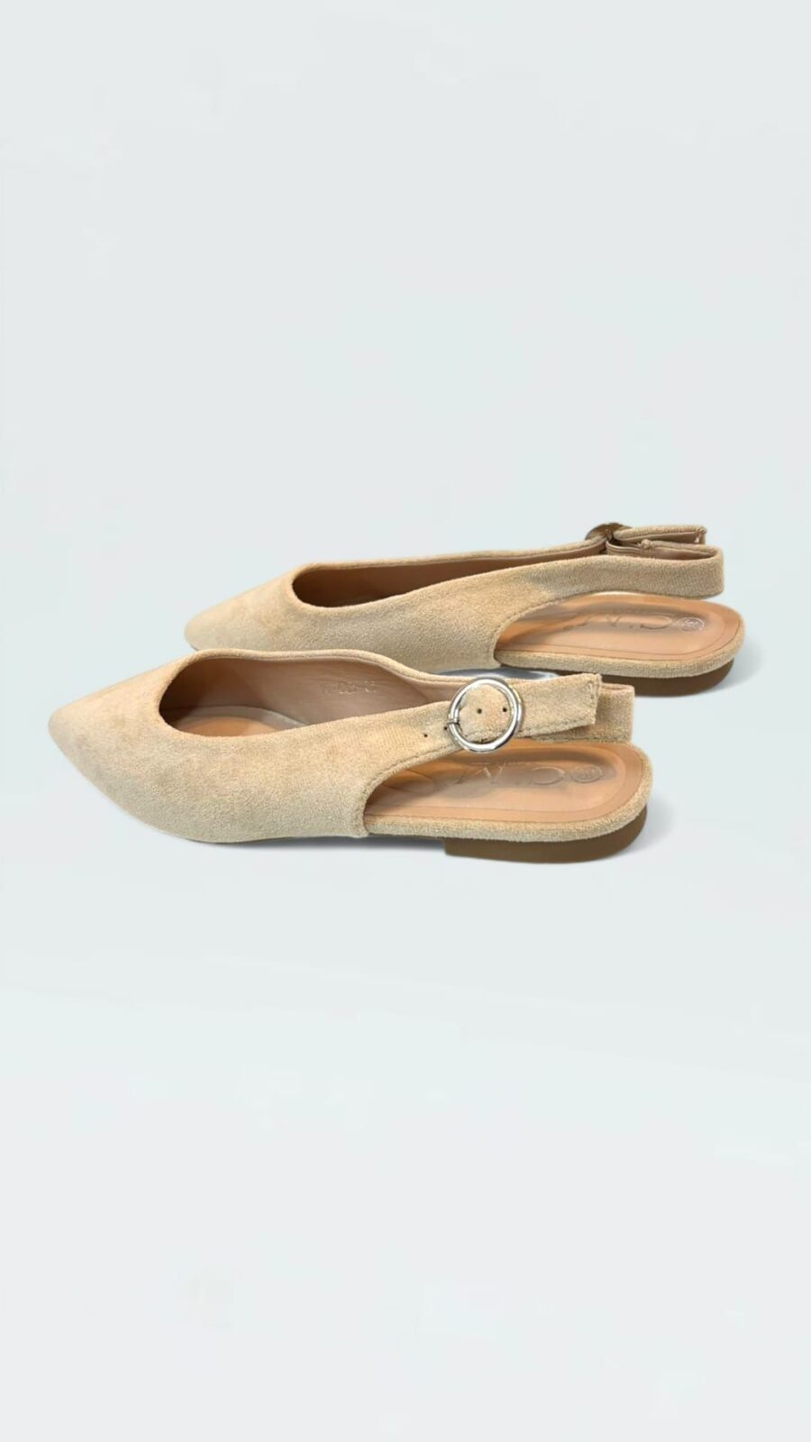 Zapato plano basic desta. beige - Imagen 4
