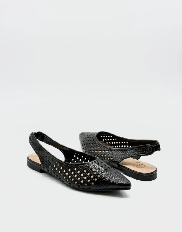 Zapato crochet Encanto negro