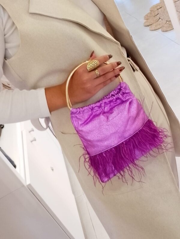 Bolso fiesta asa metal - Imagen 5