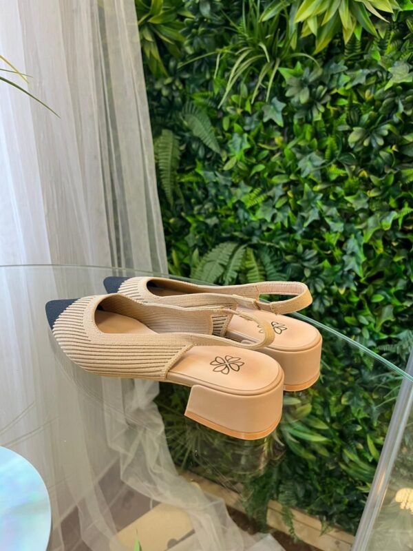 Zapato plano punta negra - Imagen 6