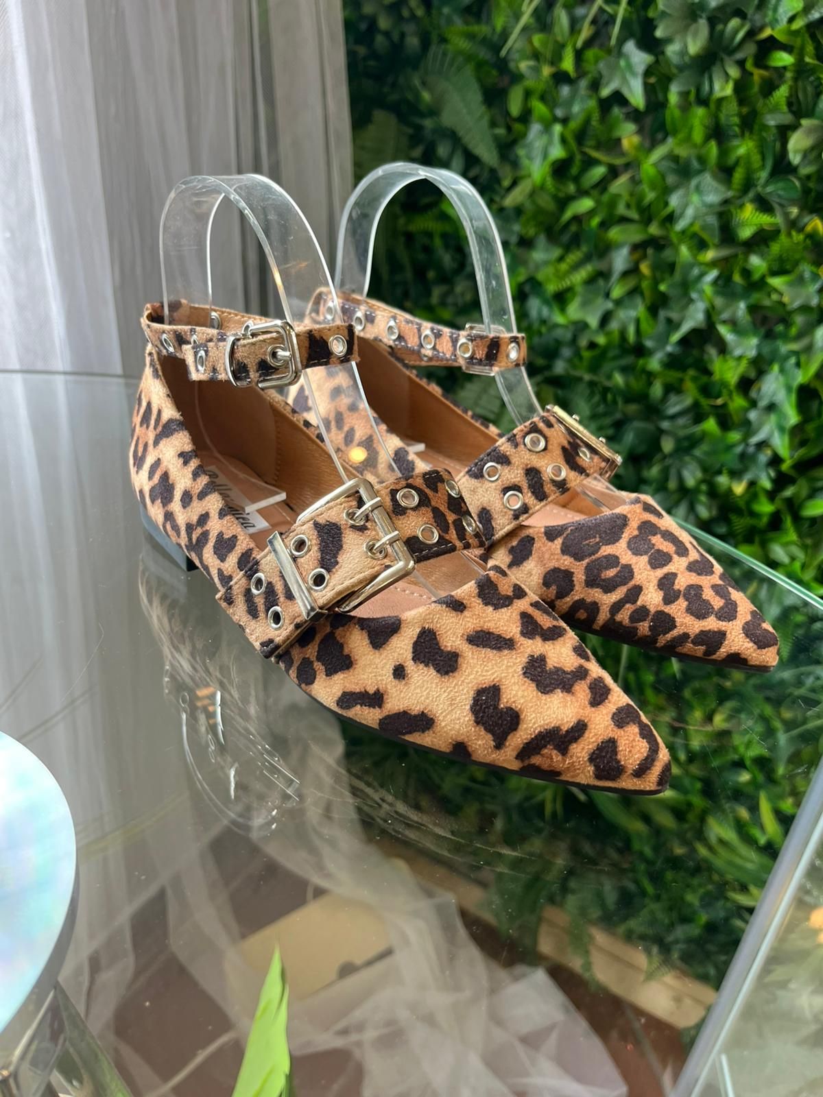 Zapato pulsera leopardo