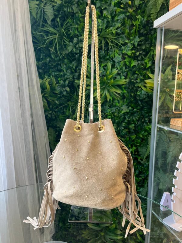 Bolso flecos tachuelas 25 - Imagen 5
