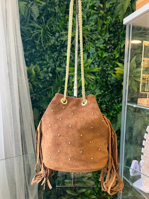 Bolso flecos tachuelas 25 - Imagen 3