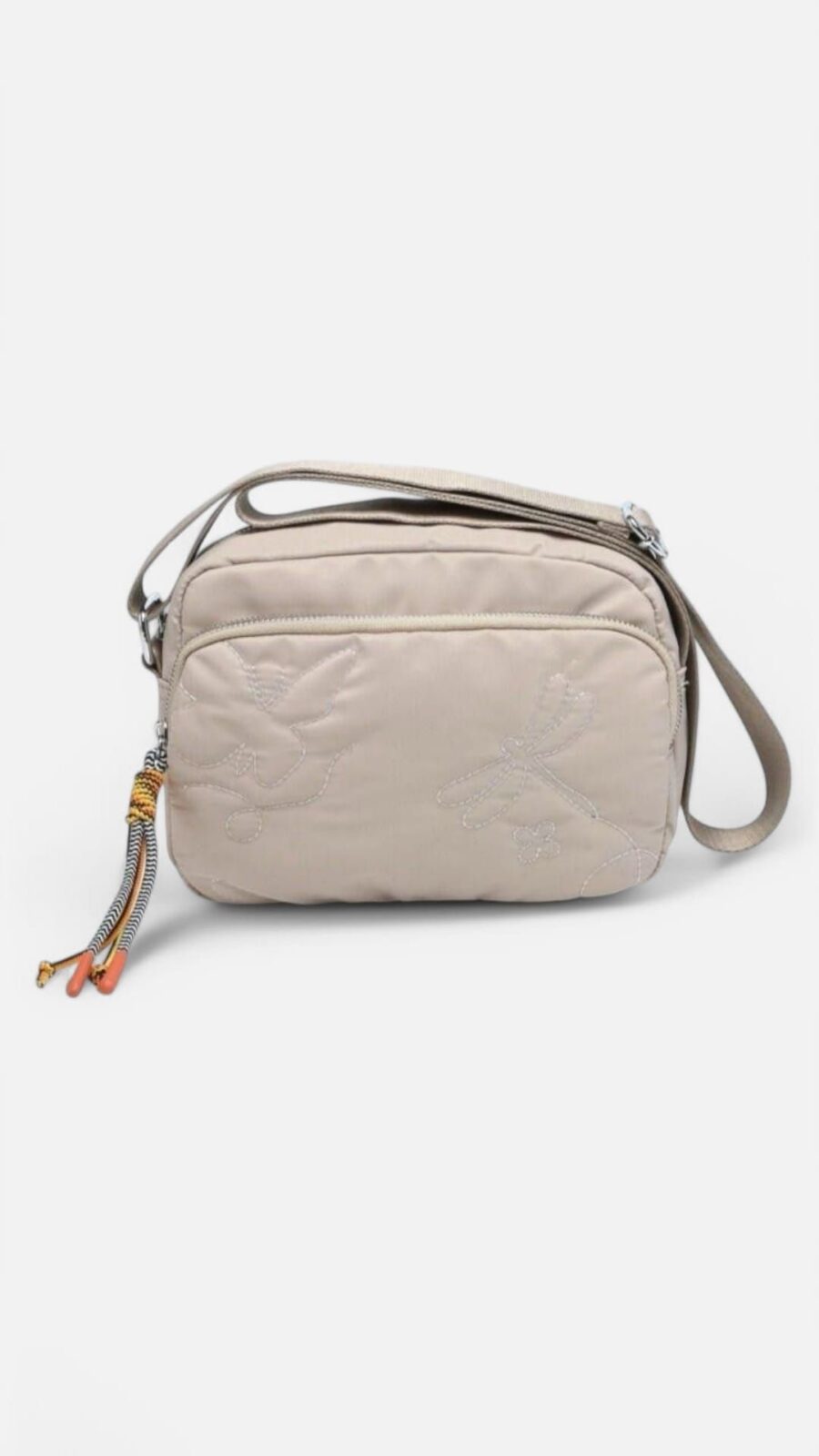 Bolso bandolera mariposa nylon - Imagen 3