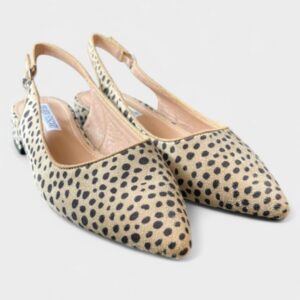 Zapato plano animal print pintas
