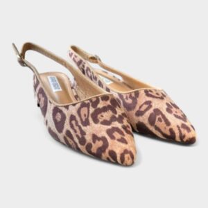 Zapato plano animal print leopardo