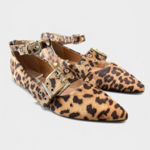Zapato pulsera leopardo