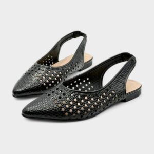 Zapato crochet Encanto negro