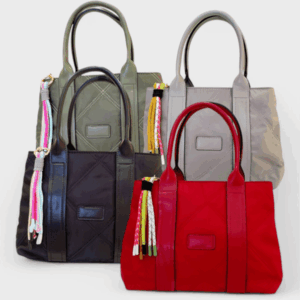 Bolso tela llavero