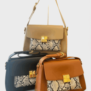 Bolso animal print serpiente