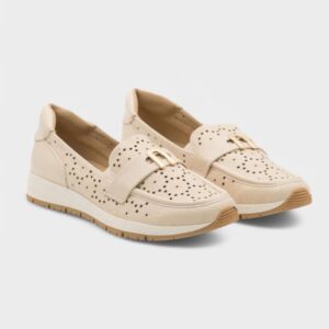 Zapato anita transpirable beige