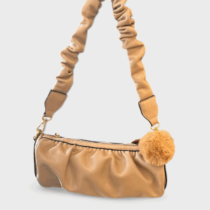 Bolso marrón estuche