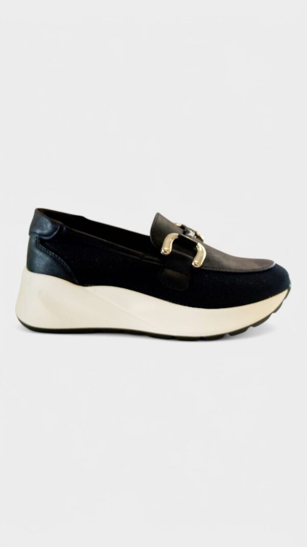 Tenis mocasin anita 2 negro