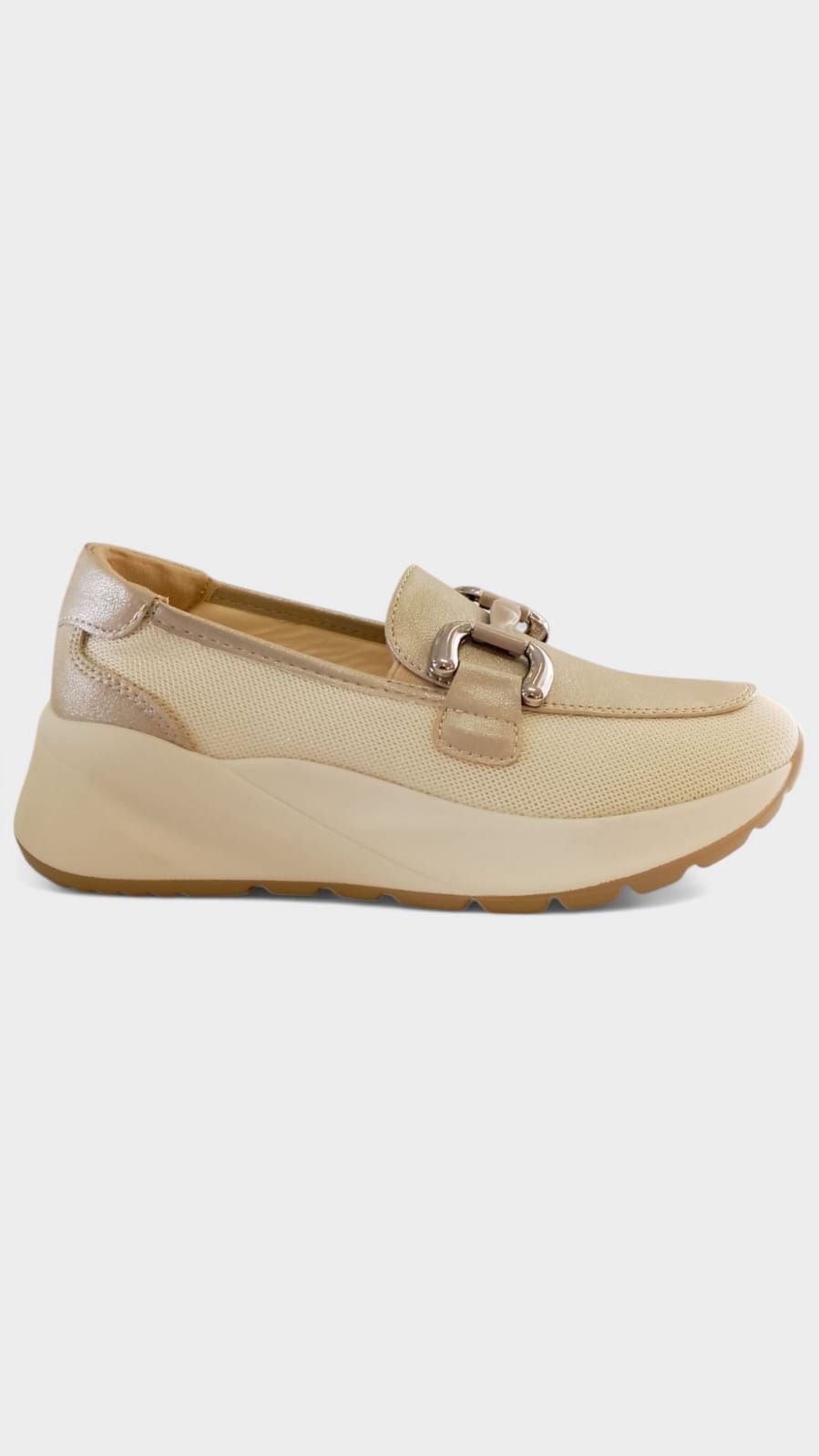 Tenis mocasin anita 2 beige