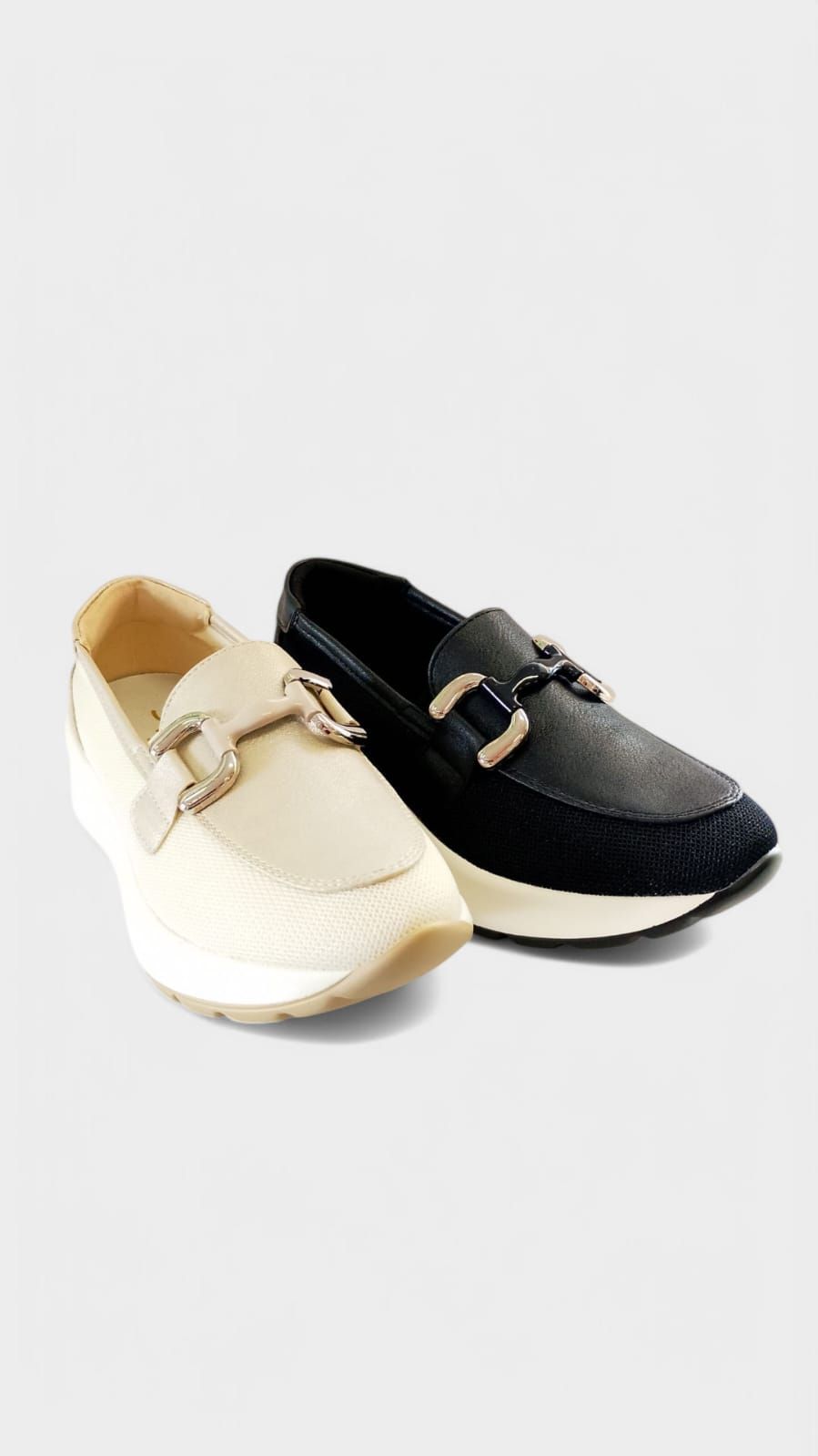 Tenis mocasin anita 2 beige - Imagen 5