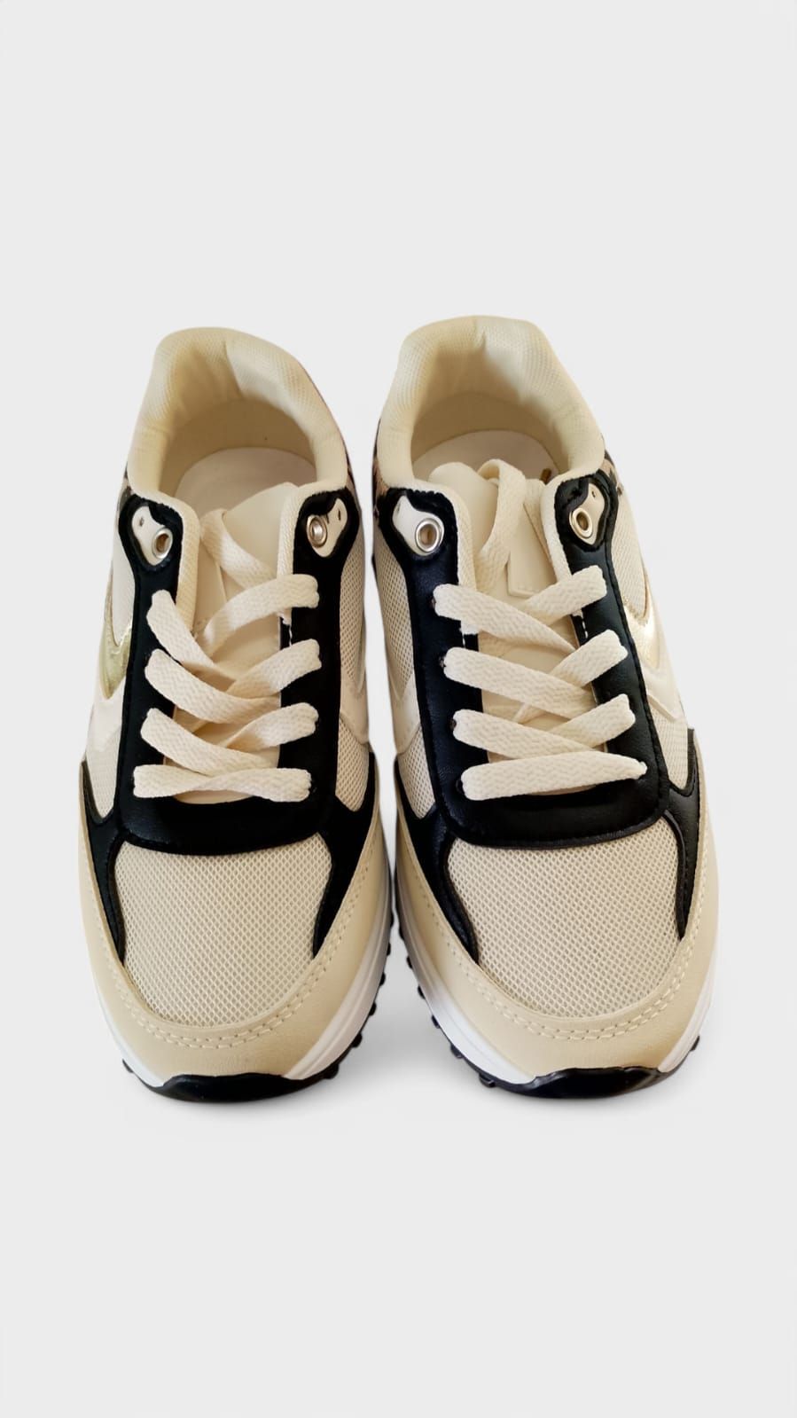 Tenis negro leopardo - Imagen 4