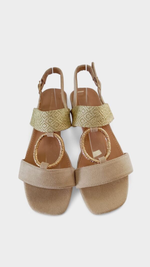Sandalia bombon beige - Imagen 4
