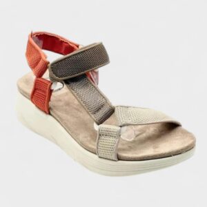 Sandalia afur velcro kaki