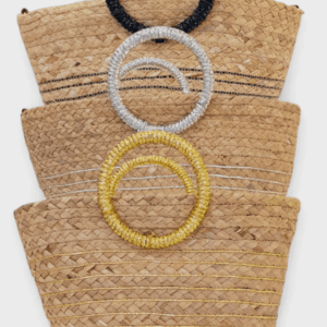 Bolso Rafia Aro Raya
