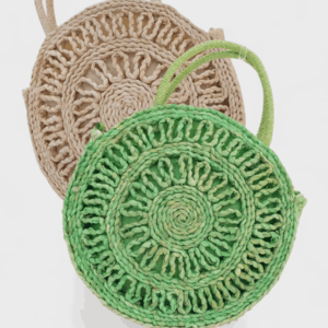 Bolso Rafia Redondo