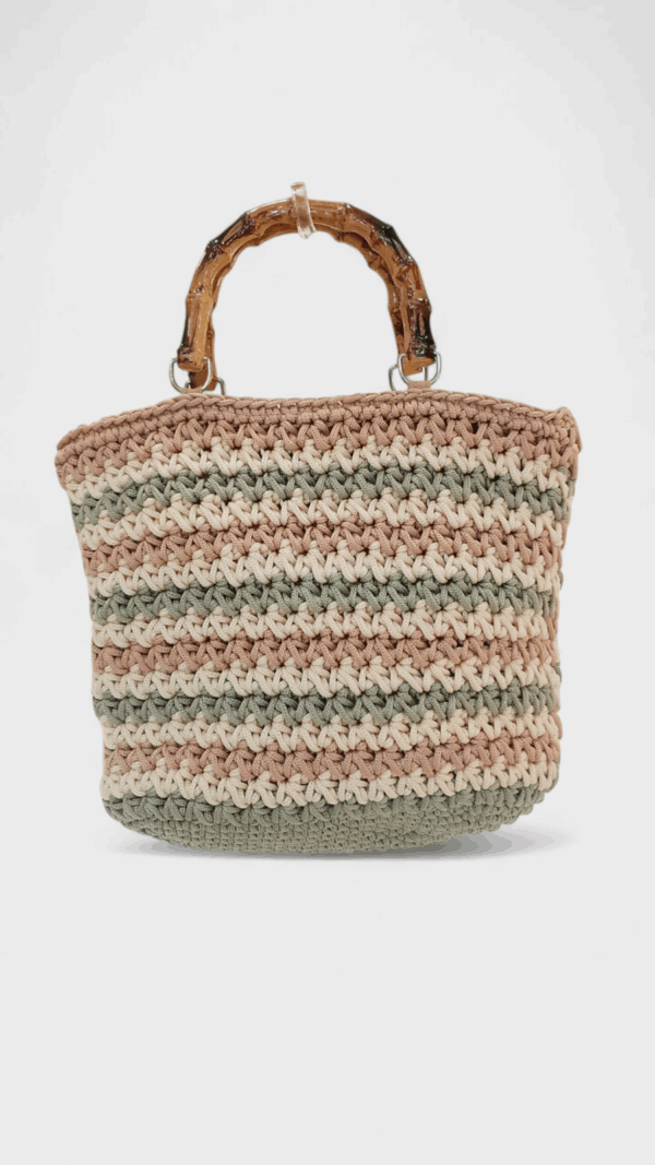 Bolso Hilos Bambú Colores - Imagen 3