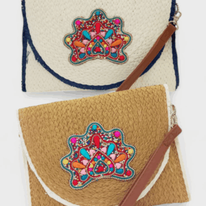 Bolso Rafia Sobre Piedras