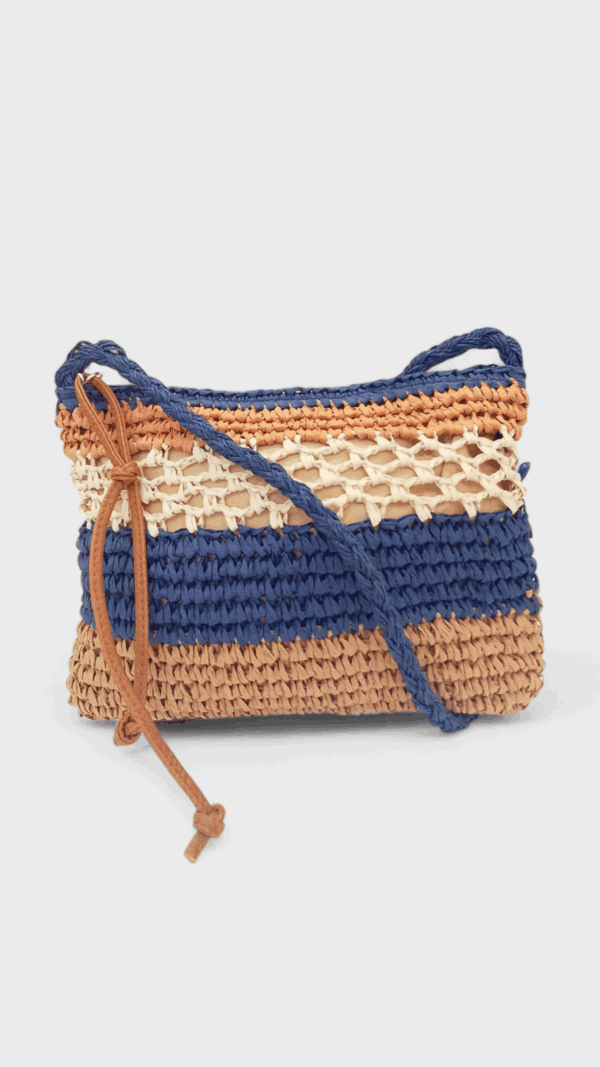 Bolso Rafia Mini Bandolera