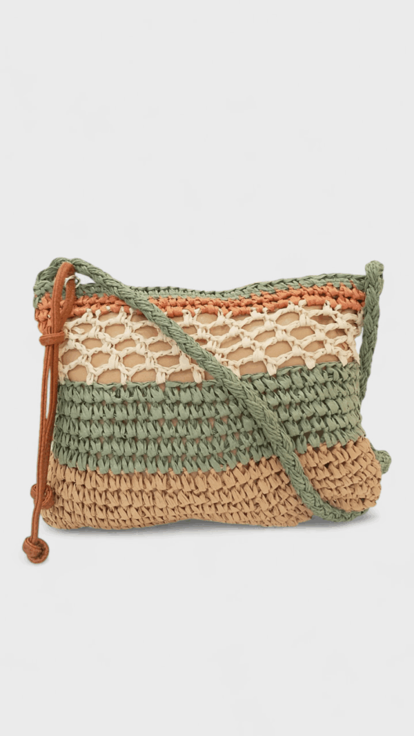 Bolso Rafia Mini Bandolera - Imagen 3