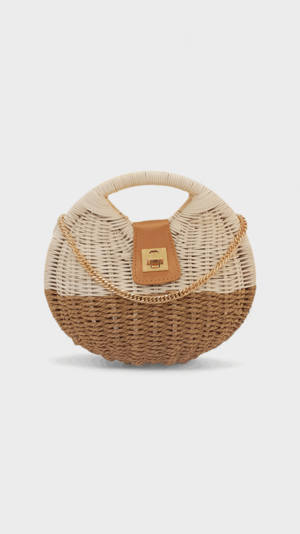 Bolso Rígido Bicolor
