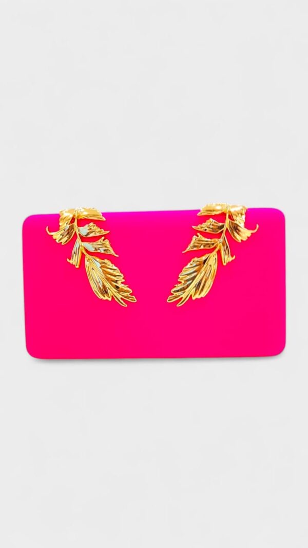 Bolso fiesta hojas griegas - Imagen 4