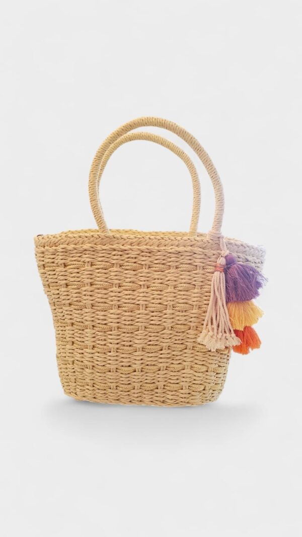 Bolso cereta ponpon - Imagen 3