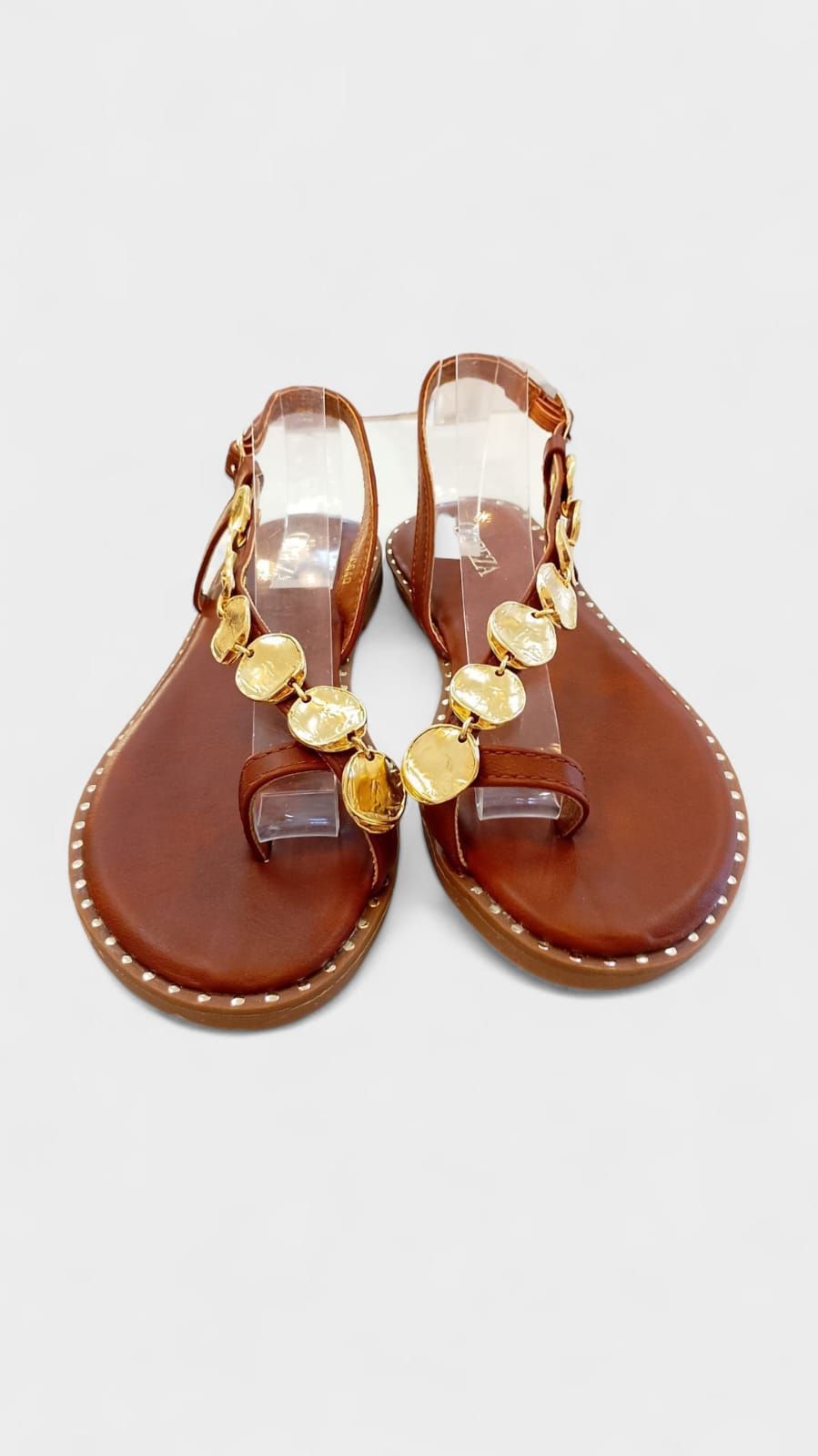 Sandalia cairo monedas camel - Imagen 5