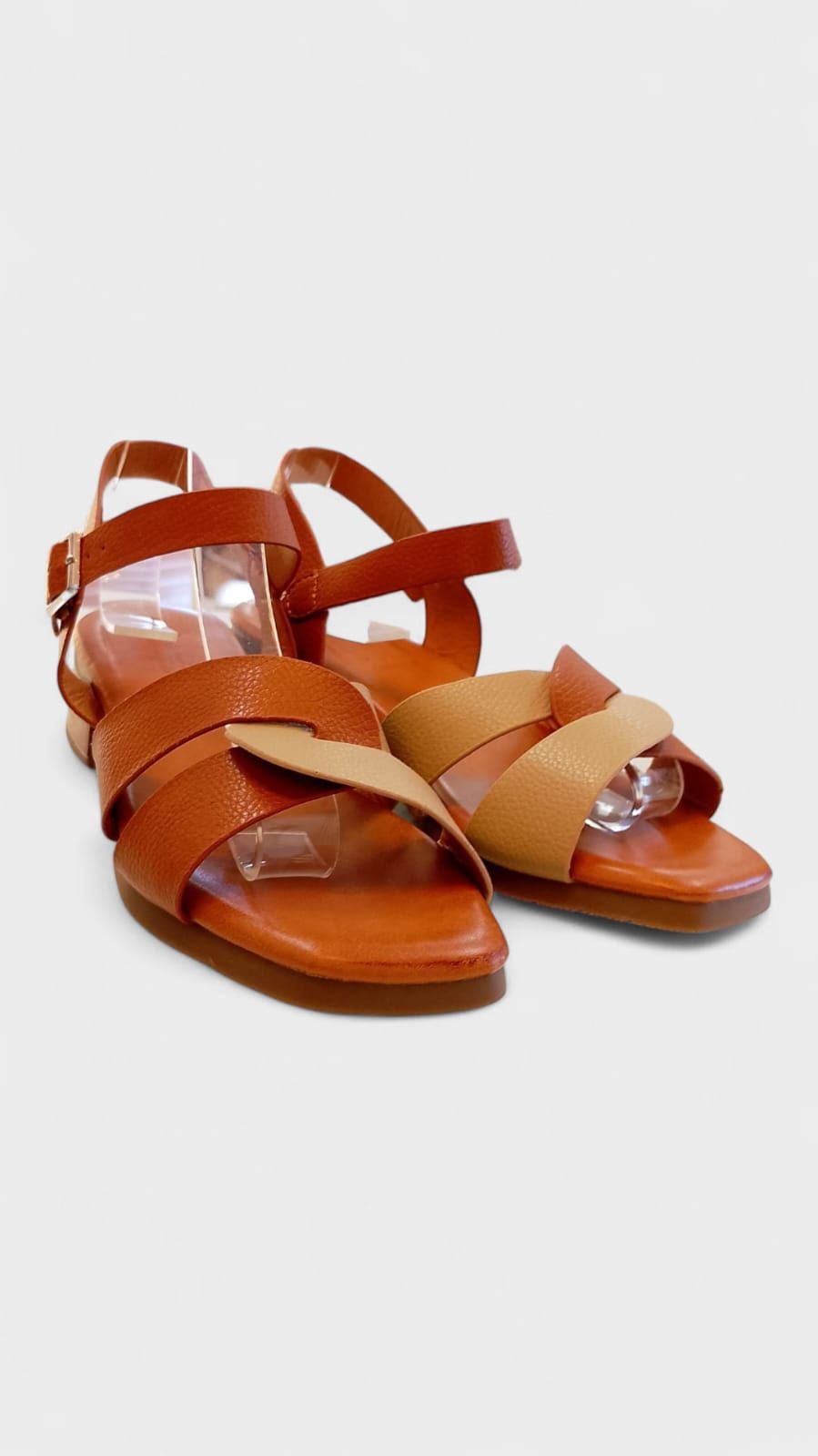 Sandalia Carmen camel