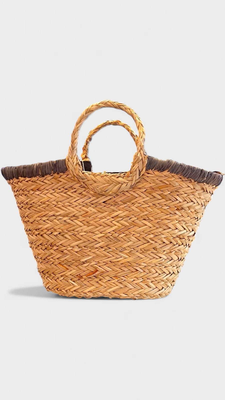 Bolso cereta rafia flor Noa&Ire - Imagen 7