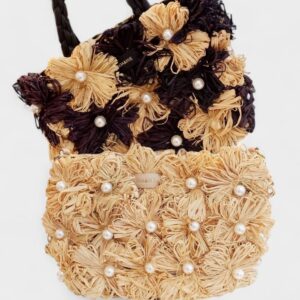 Bolso mini cereta flor Noa&Ire