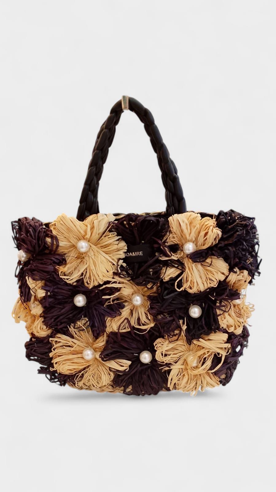 Bolso mini cereta flor Noa&Ire - Imagen 3
