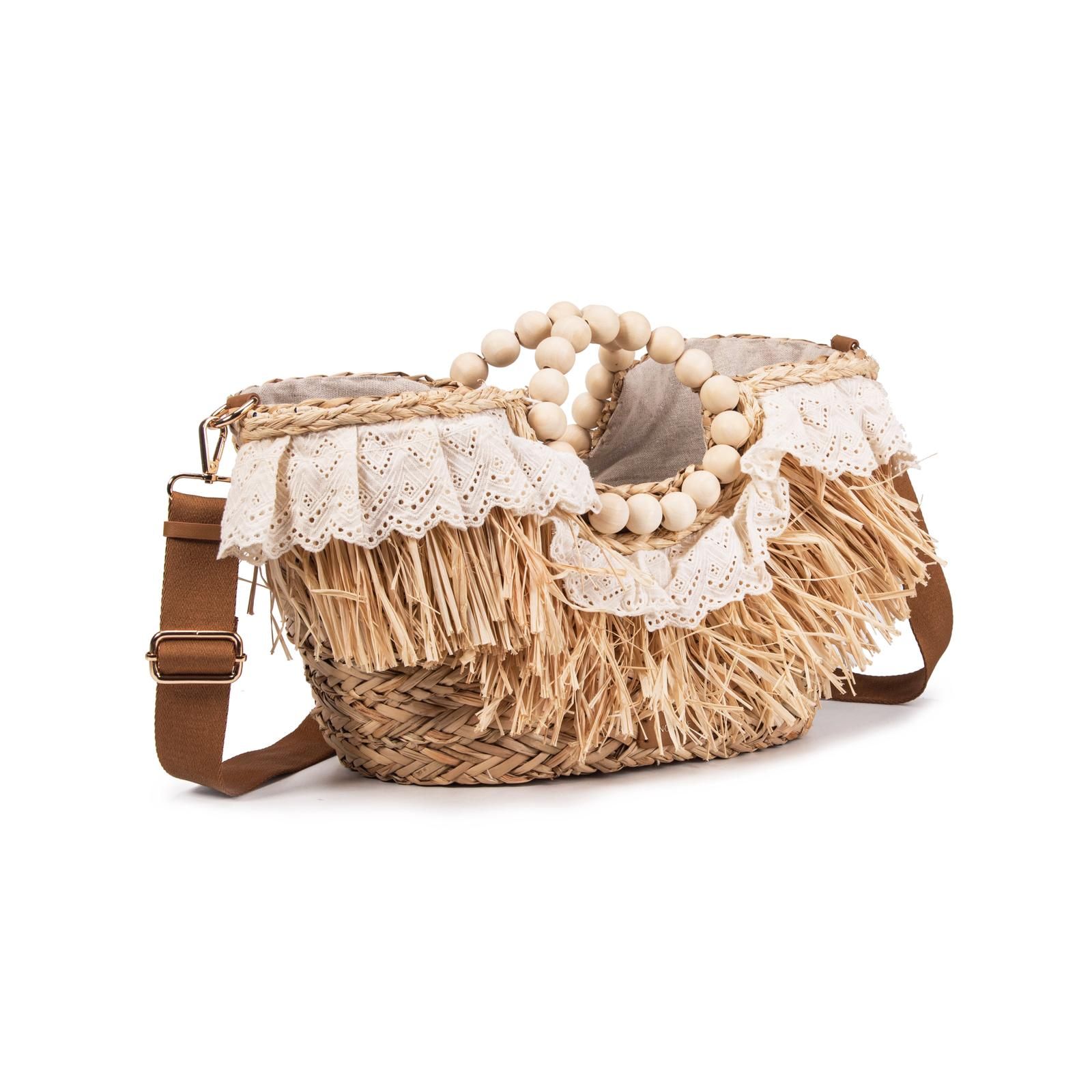 Bolso mini cereta asa bolas