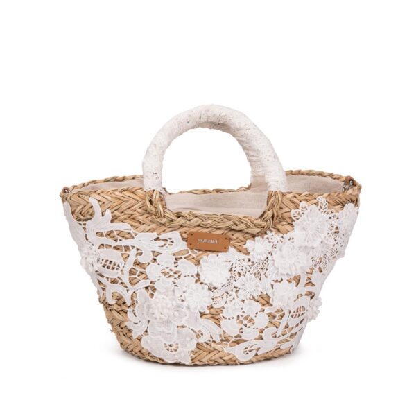 Bolso mini cereta encaje Noa&ire - Imagen 3