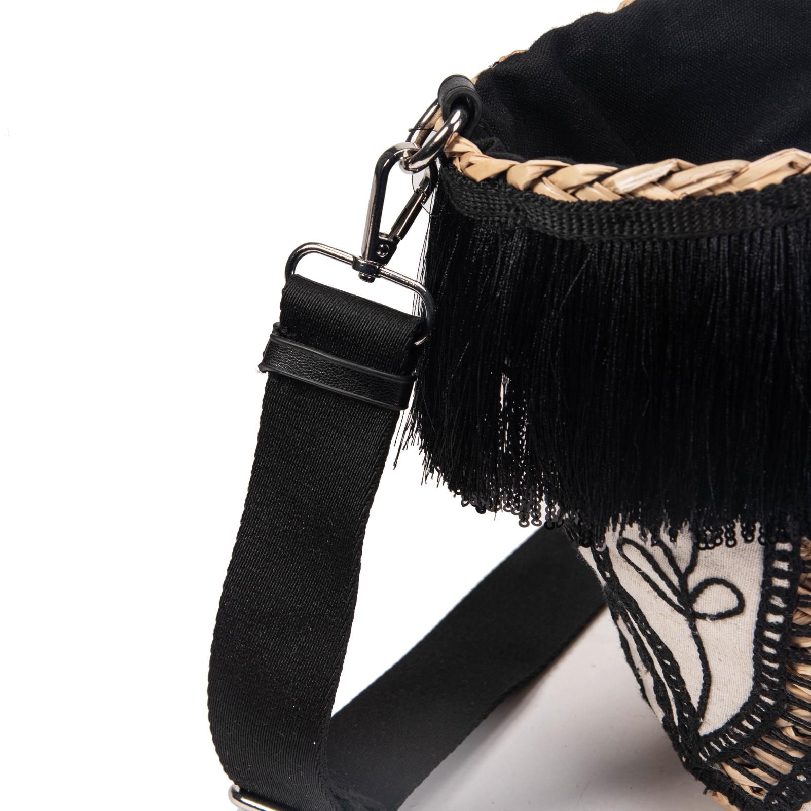 Bolso mini cereta flecos Noa&Ire - Imagen 4