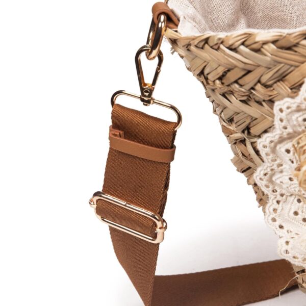 Bolso cereta mega top encaje - Imagen 4