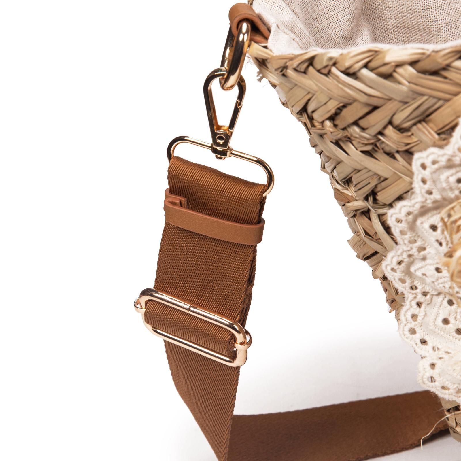 Bolso cereta mega top encaje - Imagen 4