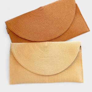 Bolso mano rafia basic