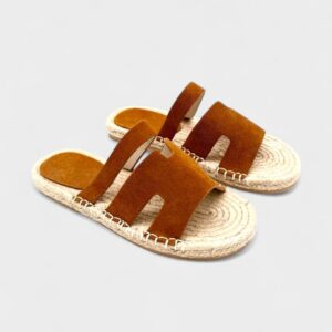 Sandalia esparto H camel