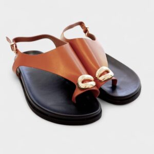 Sandalia Dedo Amira Camel