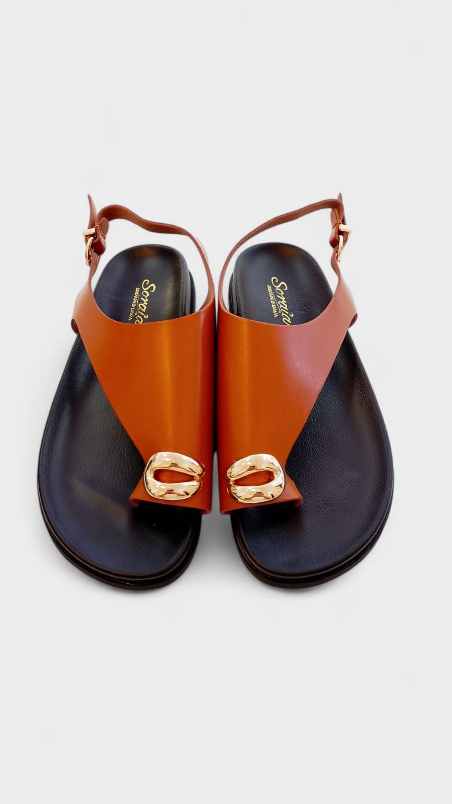 Sandalia Dedo Amira Camel - Imagen 4