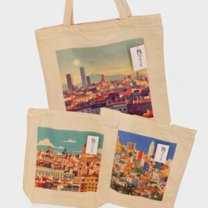 Bolsa de tela paisajes