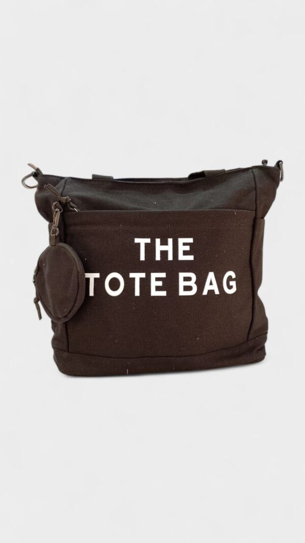 Bolso lona rectangular
