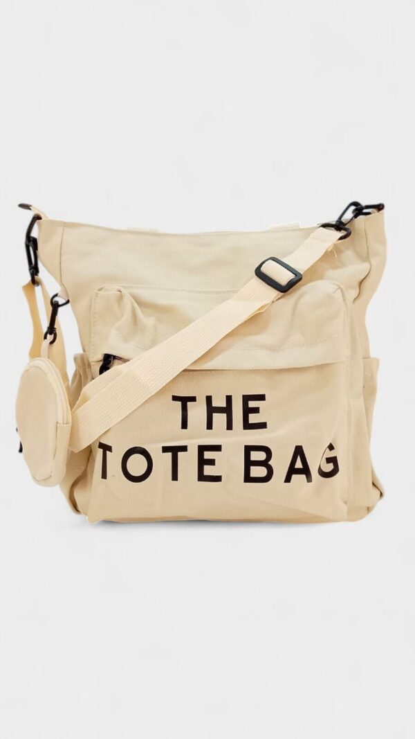 Bolso lona cuadrado - Imagen 7