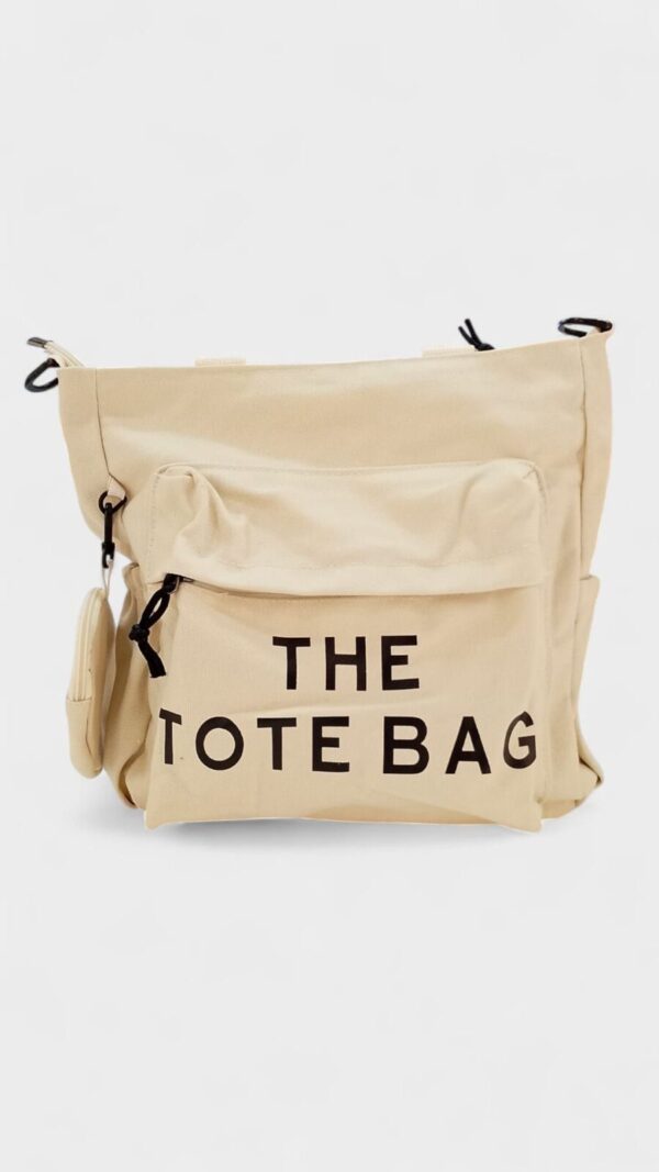 Bolso lona cuadrado - Imagen 5