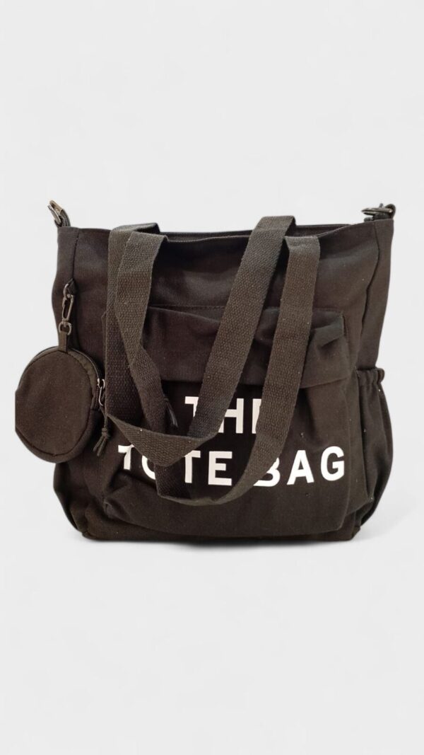 Bolso lona cuadrado - Imagen 9